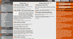Desktop Screenshot of linuxsoft.cz
